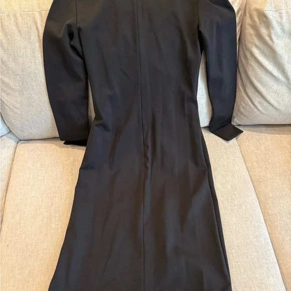 Emporio Armani Black Zip-Up Dress, fits like an 8, new with tags. - Picture 2 of 3